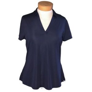 Callaway Women’s Golf Short Sleeve Blue Shirt Small
